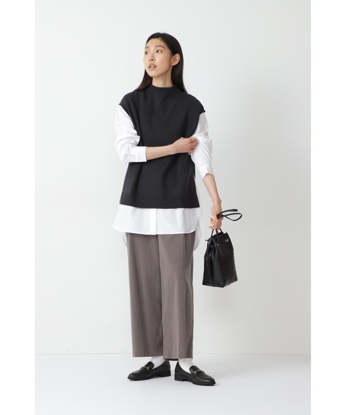 human woman（ヒューマンウーマン）の「◆エアーコールパンツ（その他パンツ・レディース・ダークベージュ/ネイビー・LARGE/SMALL/MEDIUM）」の3枚目の写真