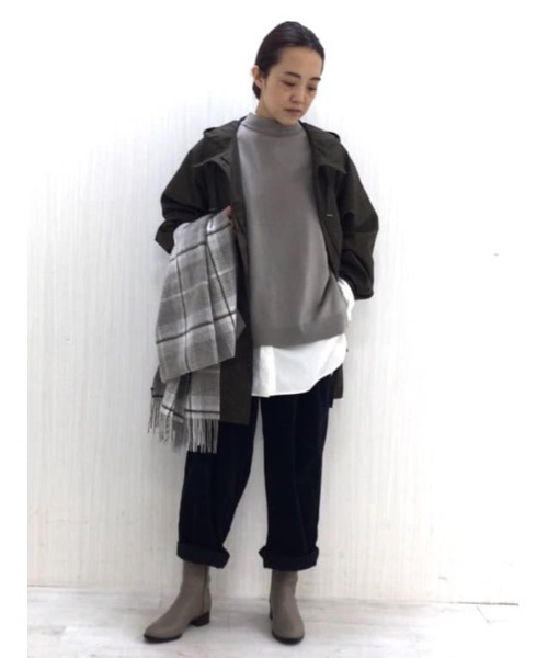 human woman（ヒューマンウーマン）の「◆エアーコールパンツ（その他パンツ・レディース・ダークベージュ/ネイビー・LARGE/SMALL/MEDIUM）」の16枚目の写真