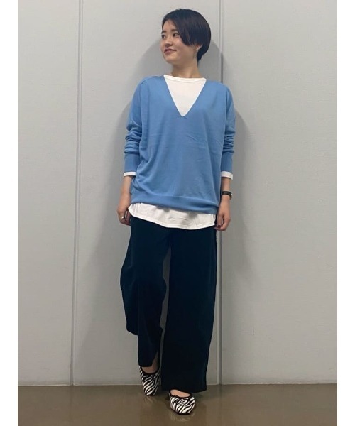 human woman（ヒューマンウーマン）の「◆エアーコールパンツ（その他パンツ・レディース・ダークベージュ/ネイビー・LARGE/SMALL/MEDIUM）」の15枚目の写真