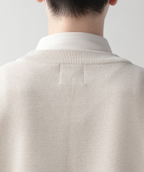 RAGEBLUE（レイジブルー）の「ミラノリブニットベスト/214789（ベスト・メンズ・グリーン/キャメル/オフホワイト・MEDIUM/LARGE）」の14枚目の写真