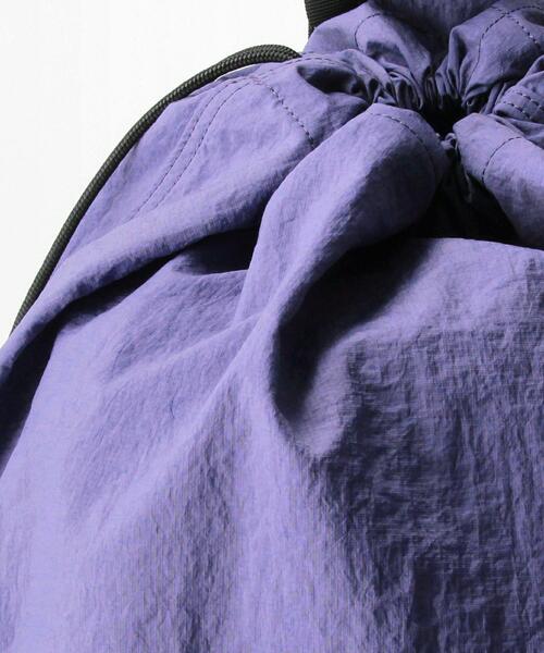 THE NORTH FACE PURPLE LABEL（ザ ノースフェイス パープルレーベル）の「＜THE NORTH FACE PURPLE LABEL＞CORDURA ナップサック（バックパック/リュック・レディース・パープル/ブラック・FREE）」の4枚目の写真