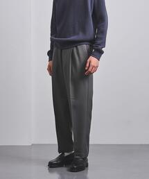 CELLAR DOOR | ＜CELLAR DOOR（セラードアー）＞ ポリエステル 1プリーツ パンツ(その他パンツ)