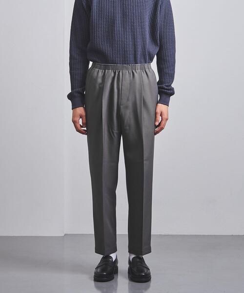 CELLAR DOOR（セラドール）の「＜CELLAR DOOR（セラードアー）＞ ポリエステル 1プリーツ パンツ（その他パンツ・メンズ・グレー・44/46/48/50）」の6枚目の写真