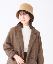 estaa（エスタ）の「洗える アンゴラ風バケットハット（ハット）」