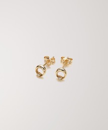 PAS TIERRA | 【Briller】K10ムーンプチダイヤモンドピアス(ピアス（両耳用）)