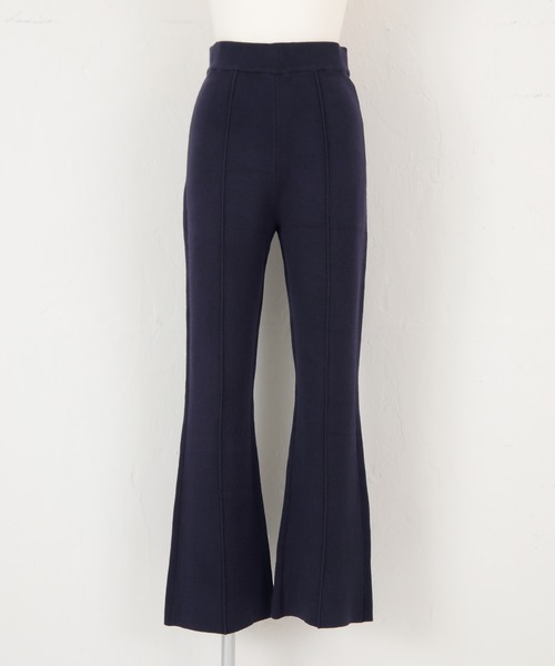 UR'S（ユアーズ）の「ｾﾝﾀｰﾌﾟﾚｽﾆｯﾄﾊﾟﾝﾂ（その他パンツ・レディース・ネイビー/ブラック/ライトベージュ・S/M/L）」の17枚目の写真