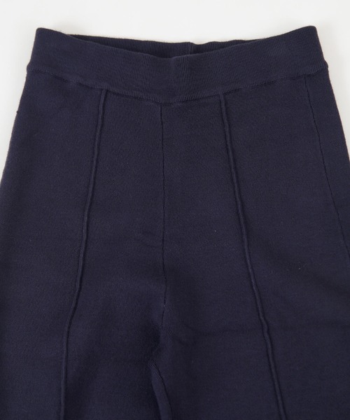 UR'S（ユアーズ）の「ｾﾝﾀｰﾌﾟﾚｽﾆｯﾄﾊﾟﾝﾂ（その他パンツ・レディース・ネイビー/ブラック/ライトベージュ・S/M/L）」の12枚目の写真