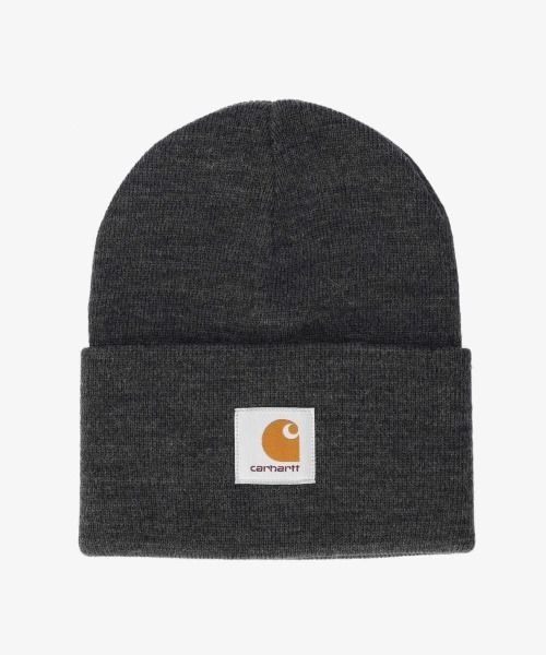 Carhartt(カーハート)の「carhartt ACRYLIC WATCH HAT(ニットキャップ/ビーニー・メンズ・ホワイト/ブラック/パープル/ブラック系その他/グレー系その他/グレー系その他2/グレー系その他3/レッド系/ピンク系/ピンク系その他/オレンジ系/グリーン/グリーン系その他/グリーン系その他2/グリーン系その他3/ネイビー/ブラウン/ブラウン系その他/ブラウン系その他2/ベージュ系その他・FREE)」の4枚目の写真