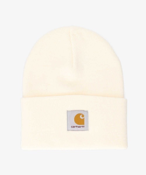 Carhartt(カーハート)の「carhartt ACRYLIC WATCH HAT(ニットキャップ/ビーニー・メンズ・ホワイト/ブラック/パープル/ブラック系その他/グレー系その他/グレー系その他2/グレー系その他3/レッド系/ピンク系/ピンク系その他/オレンジ系/グリーン/グリーン系その他/グリーン系その他2/グリーン系その他3/ネイビー/ブラウン/ブラウン系その他/ブラウン系その他2/ベージュ系その他・FREE)」の2枚目の写真