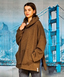 AlexanderLeeChang アレキサンダーリーチャン / BOMBER HEAT BIG HOODIE ボンバーヒートビッグシルエットフーディスウェット プルオーバーパーカー ポンチョ / AC012122