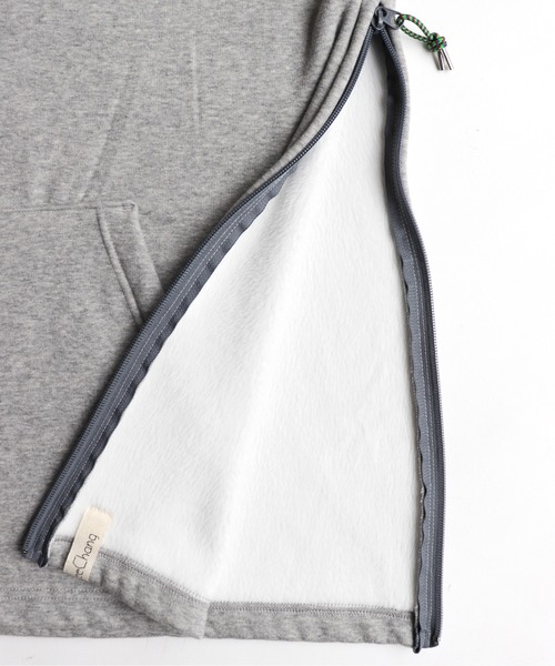 AlexanderLeeChang（アレキサンダーリーチャン）の「AlexanderLeeChang アレキサンダーリーチャン / BOMBER HEAT BIG HOODIE ボンバーヒートビッグシルエットフーディスウェット プルオーバーパーカー ポンチョ / AC012122（パーカー・メンズ・グレー/ネイビー/ブラウン・ONE SIZE）」の16枚目の写真