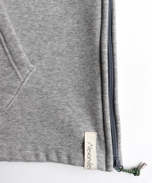 AlexanderLeeChang（アレキサンダーリーチャン）の「AlexanderLeeChang アレキサンダーリーチャン / BOMBER HEAT BIG HOODIE ボンバーヒートビッグシルエットフーディスウェット プルオーバーパーカー ポンチョ / AC012122（パーカー・メンズ・グレー/ネイビー/ブラウン・ONE SIZE）」の17枚目の写真