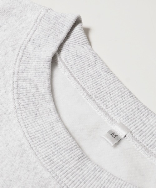 coca(coca)(コカ)の「\新色追加/ヘビーウェイト裏起毛カレッジスウェット(スウェット・レディース・ネイビー/グレー/アイボリー/チャコール/ブルー/ライトグレー/グリーン/オートミール/A・M/L)」の14枚目の写真