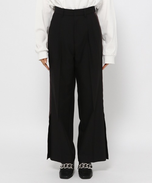 PAGEBOY（ページボーイ）の「CORE / ドレスラインワイドパンツ（その他パンツ・レディース・ホワイト系その他/ブラック/チャコールグレー・SMALL/MEDIUM）」の11枚目の写真