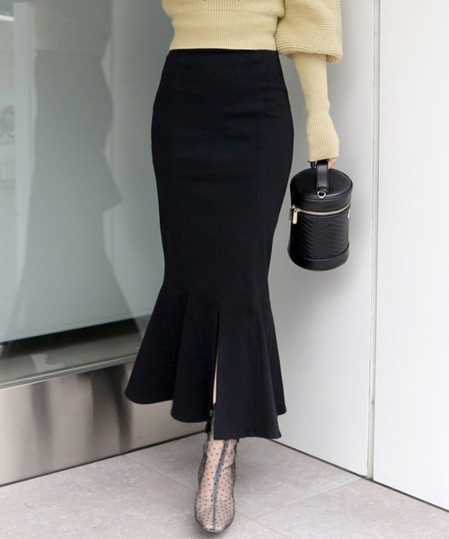 ROYAL PARTY(ロイヤルパーティー)の「【丈が選べる】ガムストレッチマーメイドスカート(スカート・レディース・ボルドー/ピンク/ブラック/ブルー・MEDIUM/SMALL)」の14枚目の写真