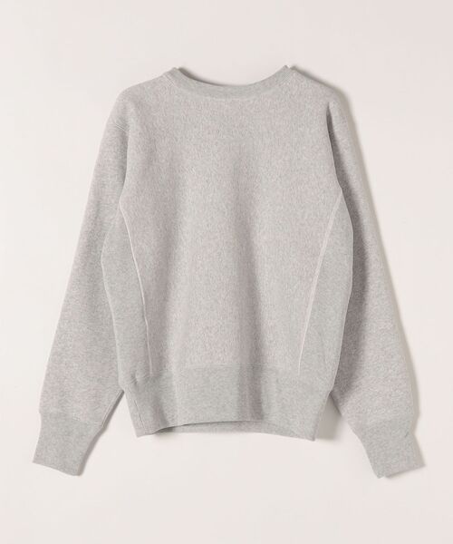 Champion（チャンピオン）の「Champion:〈ウォッシャブル〉リバースウィーブ クルーネック カレッジ ロゴ スウェット（スウェット・レディース・ナチュラル/ライトグレー・ONE SIZE）」の4枚目の写真