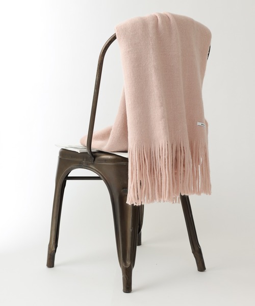 COLONY 2139（コロニートゥーワンスリーナイン）の「【ユニセックス】ラッセルストール/マフラー（ストール/ショール・レディース・ブラック/ベージュ/サックスブルー/ホワイト/ピンク・FREE）」の5枚目の写真