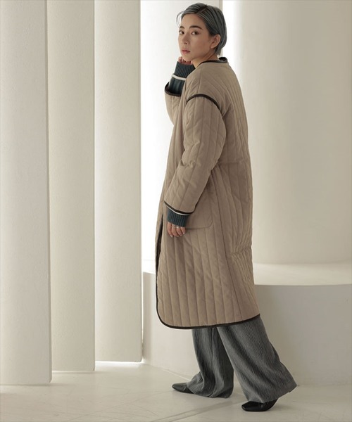 DONOBAN(ドノバン)の「ワイドリブパンツ(その他パンツ・レディース・グリーン/ベージュ/ホワイト系その他/グレー/ブラック・F)」の12枚目の写真