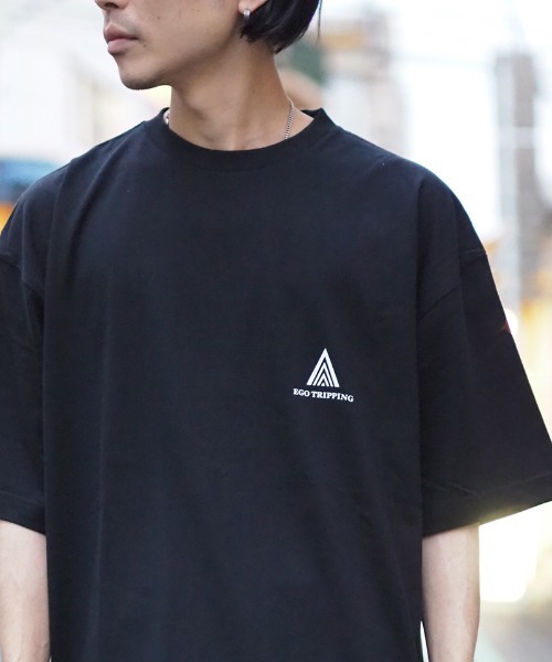 EGO TRIPPING(エゴトリッピング)の「mt7545- POETRY TEE Tシャツ(Tシャツ/カットソー・メンズ・ホワイト/ブラック・48/46)」の11枚目の写真