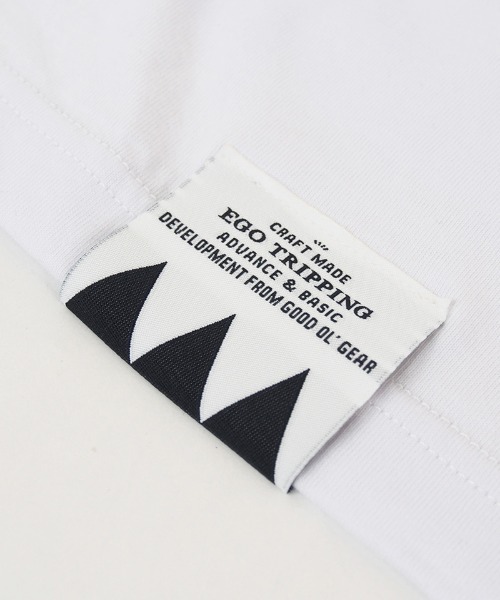 EGO TRIPPING(エゴトリッピング)の「mt7545- POETRY TEE Tシャツ(Tシャツ/カットソー・メンズ・ホワイト/ブラック・48/46)」の7枚目の写真