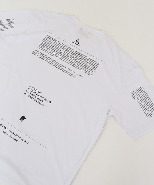EGO TRIPPING(エゴトリッピング)の「mt7545- POETRY TEE Tシャツ(Tシャツ/カットソー・メンズ・ホワイト/ブラック・48/46)」の19枚目の写真