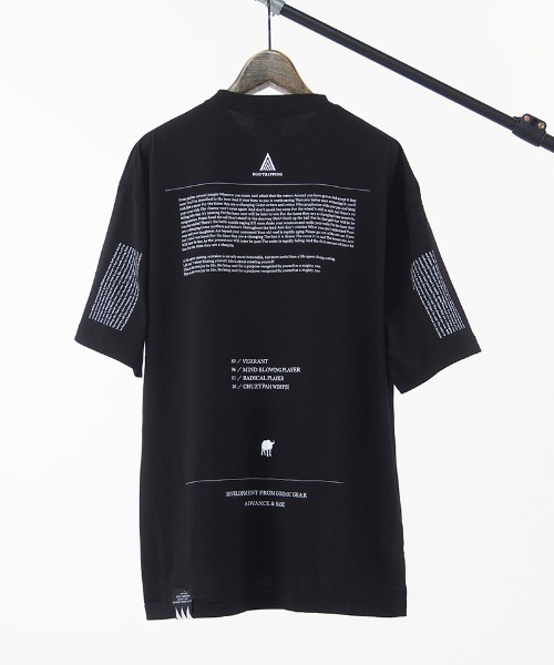 EGO TRIPPING(エゴトリッピング)の「mt7545- POETRY TEE Tシャツ(Tシャツ/カットソー・メンズ・ホワイト/ブラック・48/46)」の17枚目の写真