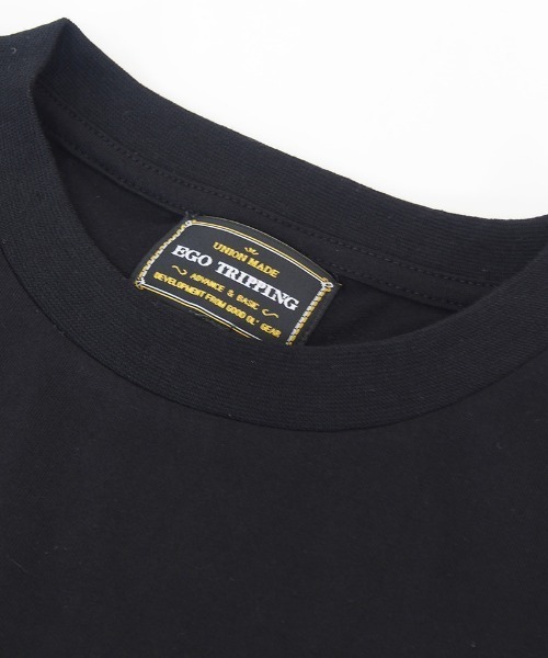EGO TRIPPING(エゴトリッピング)の「mt7545- POETRY TEE Tシャツ(Tシャツ/カットソー・メンズ・ホワイト/ブラック・48/46)」の10枚目の写真