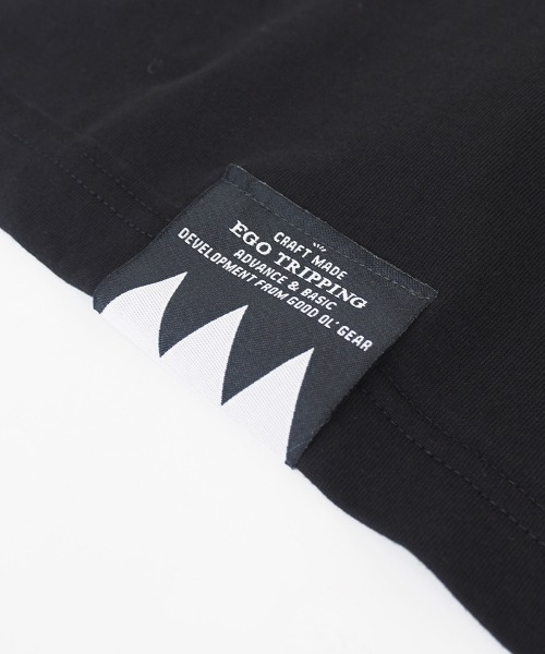 EGO TRIPPING(エゴトリッピング)の「mt7545- POETRY TEE Tシャツ(Tシャツ/カットソー・メンズ・ホワイト/ブラック・48/46)」の13枚目の写真
