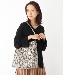 OPAQUE.CLIP | ソフトシュリンクフェイクレザートートバッグ【軽量・A4サイズ収納可能】(トートバッグ)