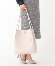OPAQUE.CLIP | ソフトシュリンクフェイクレザートートバッグ【軽量・A4サイズ収納可能】(トートバッグ)