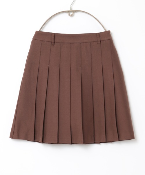 Honeys（ハニーズ）の「プリーツスカート（スカート・レディース・ホワイト系その他2/ホワイト系その他/ベージュ系その他/ブルー系その他/ブラック/ピンク系その他/グリーン系その他/ブラウン/グリーン・S/M/L/SS/LL）」の12枚目の写真