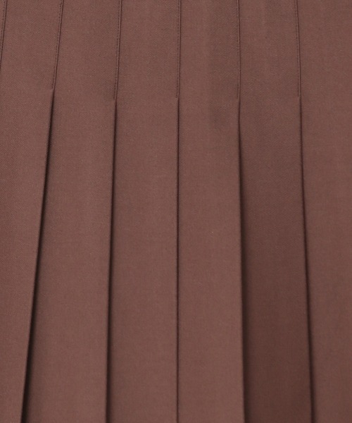 Honeys（ハニーズ）の「プリーツスカート（スカート・レディース・ホワイト系その他2/ホワイト系その他/ベージュ系その他/ブルー系その他/ブラック/ピンク系その他/グリーン系その他/ブラウン/グリーン・S/M/L/SS/LL）」の13枚目の写真