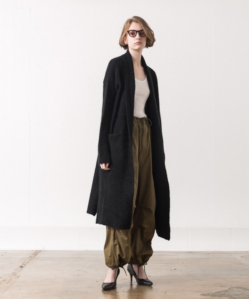 ALLUMER(アリュメール)の「アンゴラニットガウン(ニット/セーター)」 WEAR