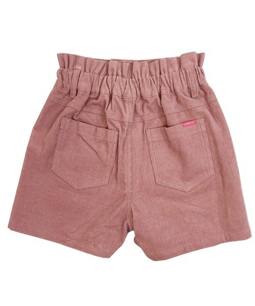 Candychuu（キャンディチュウ）の「コーデュロイショーパン（その他パンツ・キッズ・ブラウン/ピンク・SS/S/M/XXS）」の3枚目の写真