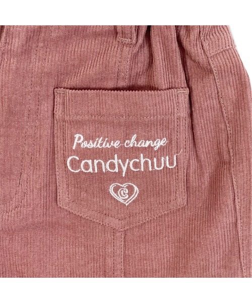 Candychuu（キャンディチュウ）の「コーデュロイショーパン（その他パンツ・キッズ・ブラウン/ピンク・SS/S/M/XXS）」の9枚目の写真