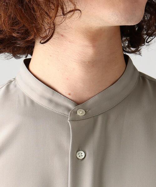 tk.TAKEO KIKUCHI(ティーケータケオキクチ)の「◆TRバンドカラーシャツ(シャツ/ブラウス・メンズ・ホワイト/ナチュラル/カーキ/ベージュ系/ネイビー系/ホワイト系1・03/01/02/04)」の11枚目の写真