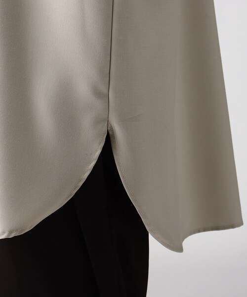 tk.TAKEO KIKUCHI(ティーケータケオキクチ)の「◆TRバンドカラーシャツ(シャツ/ブラウス・メンズ・ホワイト/ナチュラル/カーキ/ベージュ系/ネイビー系/ホワイト系1・03/01/02/04)」の13枚目の写真