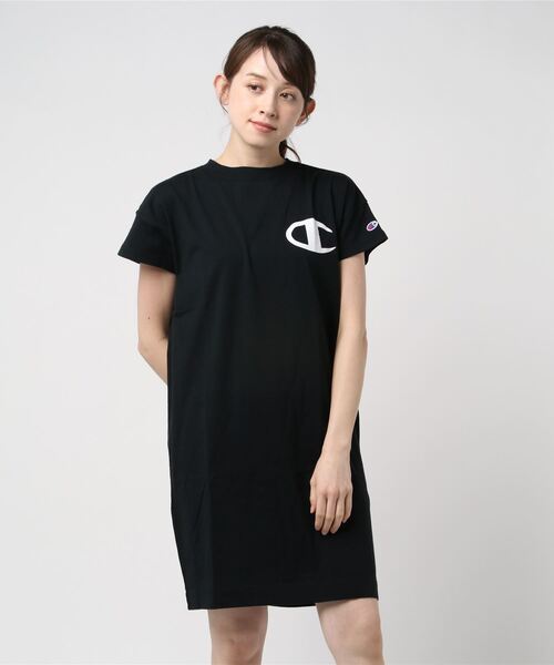 セール ブランド古着 Tシャツワンピース ワンピース Champion チャンピオン のファッション通販 Zozoused