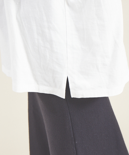 Rouge vif Anna（ルージュヴィフアンナ）の「クルーネックロゴロンT（Tシャツ/カットソー・レディース・ブラック/ピンク・フリー）」の10枚目の写真