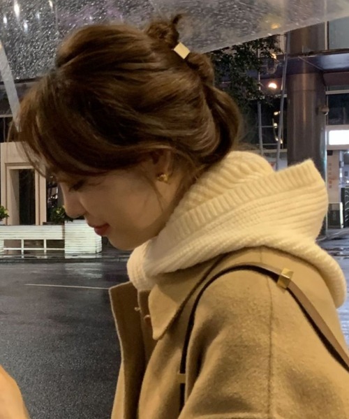 REBALANCE（リバランス）の「バラクラバ ネックタイプ（ニットキャップ/ビーニー・レディース・A/B/C/D/E/F/G・ONE SIZE）」の5枚目の写真