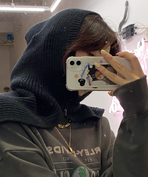 REBALANCE（リバランス）の「バラクラバ ネックタイプ（ニットキャップ/ビーニー・レディース・A/B/C/D/E/F/G・ONE SIZE）」の7枚目の写真