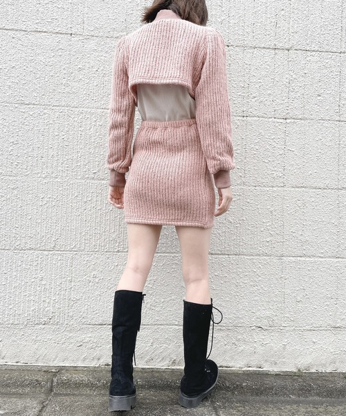 lilLilly（リルリリー）の「5wayアンサンブルニット（ニット/セーター・レディース・ホワイト/ブラック/ピンク・FREE）」の19枚目の写真