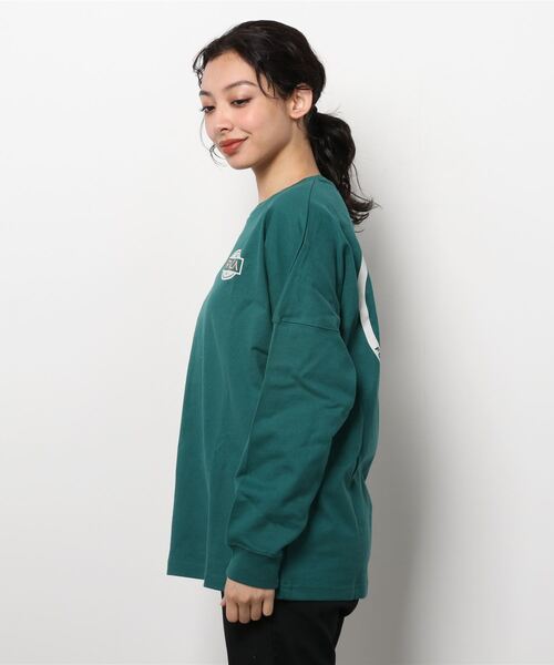 【RVCA】バックプリント コットン Tシャツ★カラー複数あり♪ RVCA】バックプリント ロゴ ロンT☆色違い多数あり！！ (RVCA/T