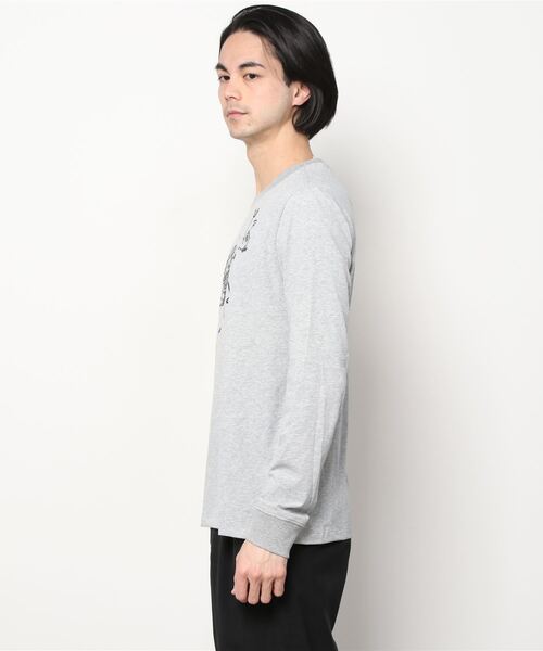 NIKE（ナイキ）の「ナイキ NIKE ナイキ DF HUMOR L/S Tシャツ（Tシャツ/カットソー・メンズ・ブラック/グレー・LL/3L/S/M/L）」の6枚目の写真
