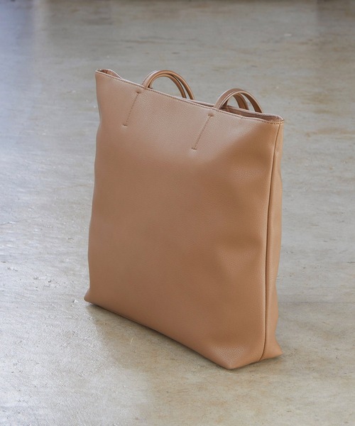 EFOLE（エフォル）の「【EFOLE】 スリムハンドル トートバッグ（トートバッグ・レディース・ブラック/ブラウン/クリーム・FREE）」の8枚目の写真