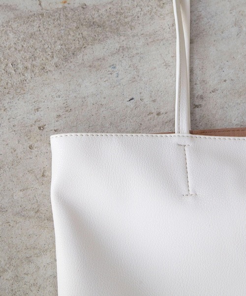 EFOLE（エフォル）の「【EFOLE】 スリムハンドル トートバッグ（トートバッグ・レディース・ブラック/ブラウン/クリーム・FREE）」の11枚目の写真