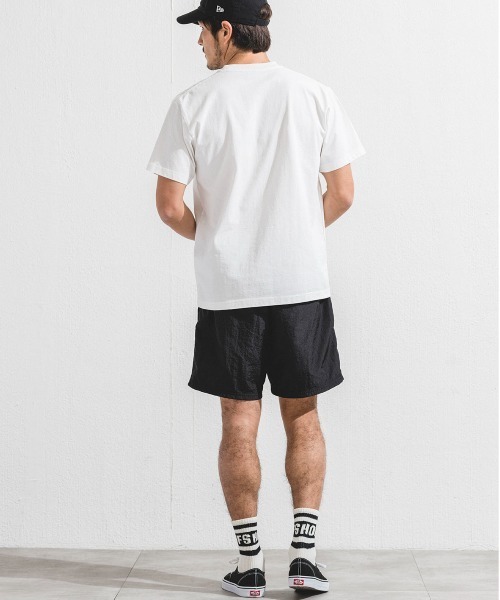 OFFSHORE(オフショア)の「OS×RYU AMBE TEE/オフショア×アンベリュー コラボティーシャツ(Tシャツ/カットソー・メンズ・オフホワイト/ライトグリーン・S/M/L/XL)」の12枚目の写真