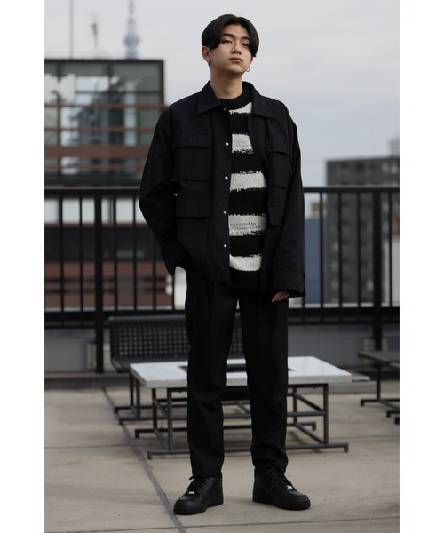 CREARE -LINO-（クレアーレリノ）の「M65 ミリタリーフィールドジャケット（ブルゾン・メンズ・ブラック/グレー/カーキ・M/L）」の7枚目の写真