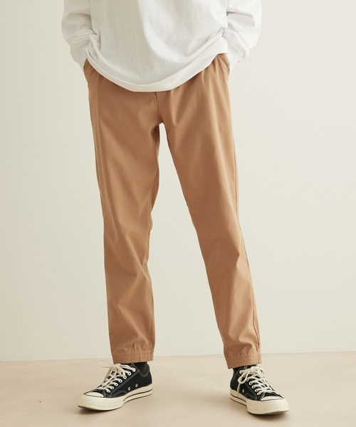 JUNRED(ジュンレッド)の「【 ハイストレッチ素材 】ストレッチジョガーパンツ(その他パンツ・メンズ・ブラック/グレー/ベージュ・M/L/LL)」の1枚目の写真