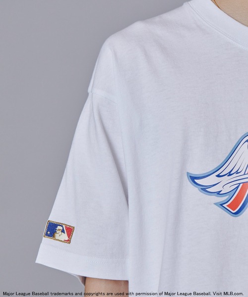 penguin BY MUNSINGWEAR（ペンギン バイ マンシングウェア）の「ペンギン バイ マンシングウェア MLBコラボTシャツメンズ レディース ユニセックス ウェア tシャツ スポーツウェア MLBコラボ ゴルフ（Tシャツ/カットソー・メンズ・ホワイト・S/M/L/XL）」の7枚目の写真